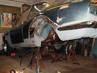 Fiat Dino 2000 coupe repair work